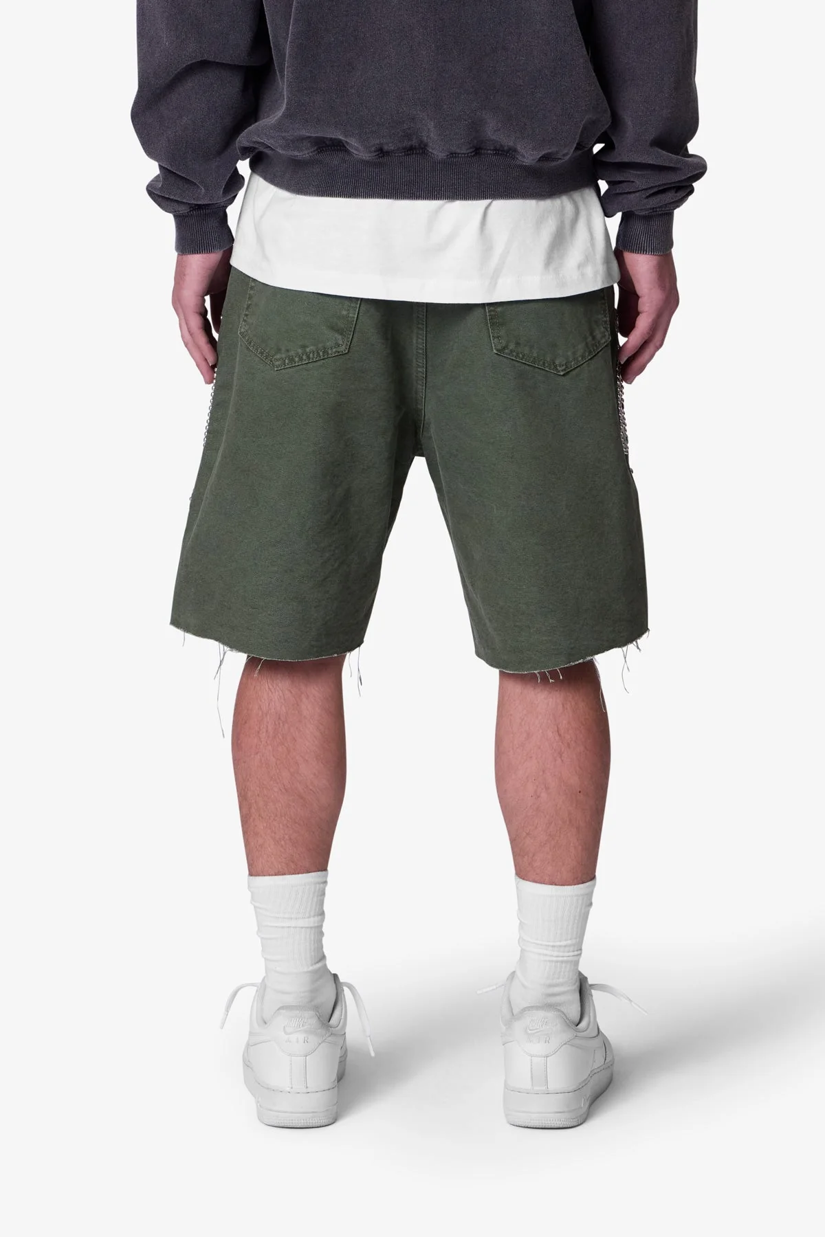 Mojave Canvas Shorts - Olive