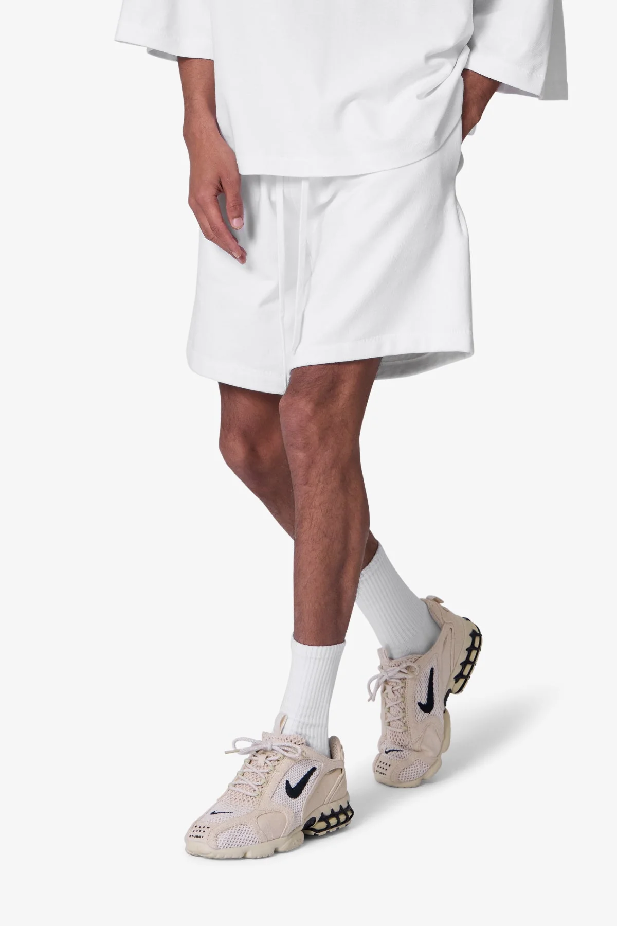 Heavy Every Day III Sweatshorts - White