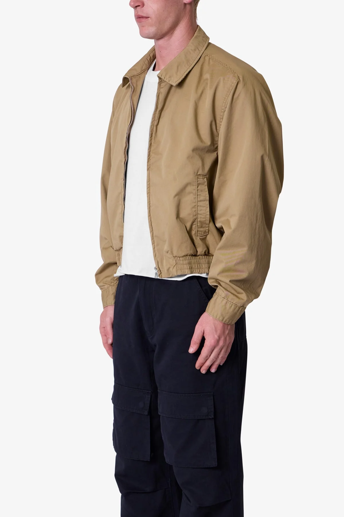 Grandpa's Bomber Jacket - Tan