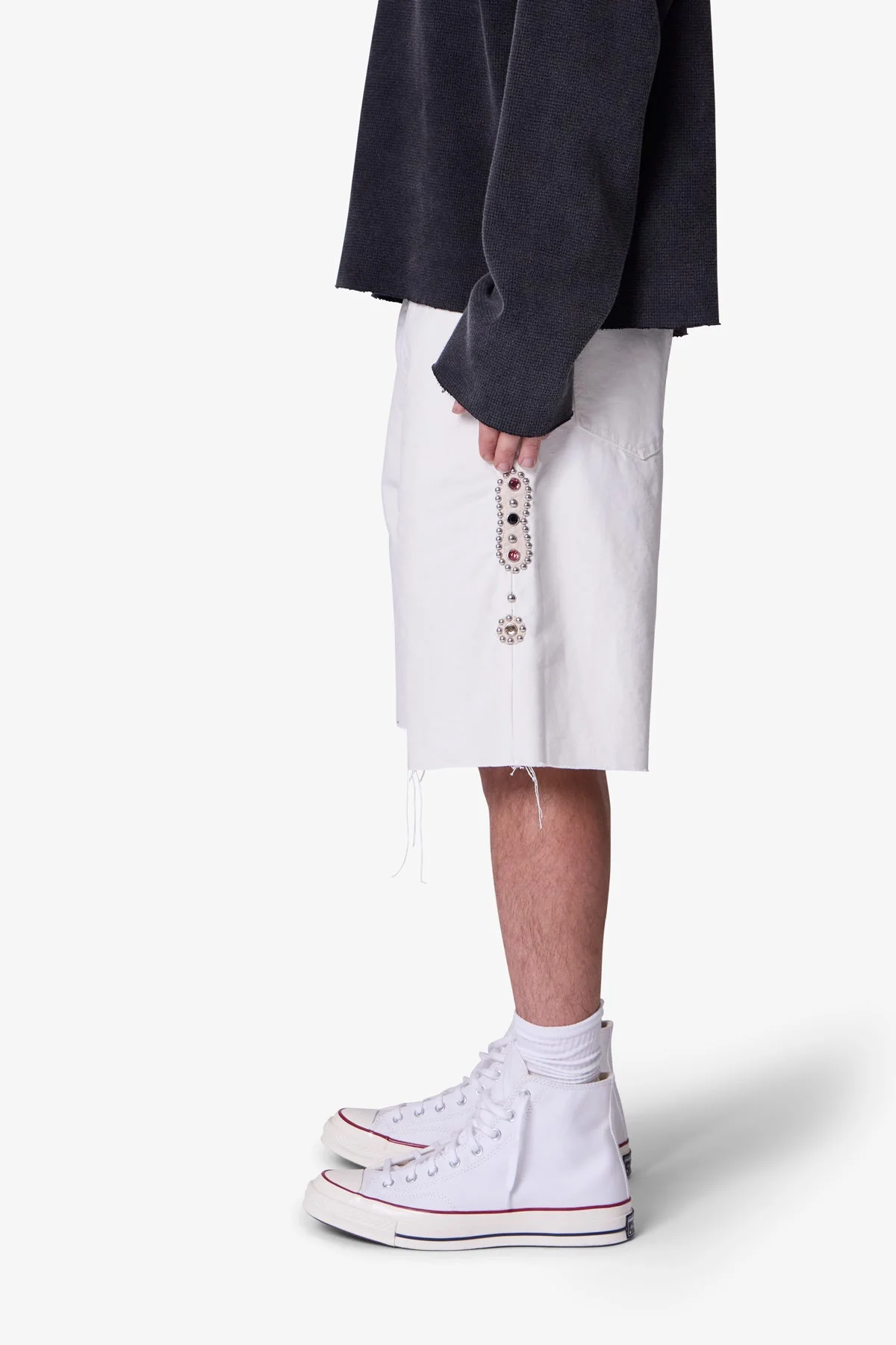 Mojave Canvas Shorts - Off White
