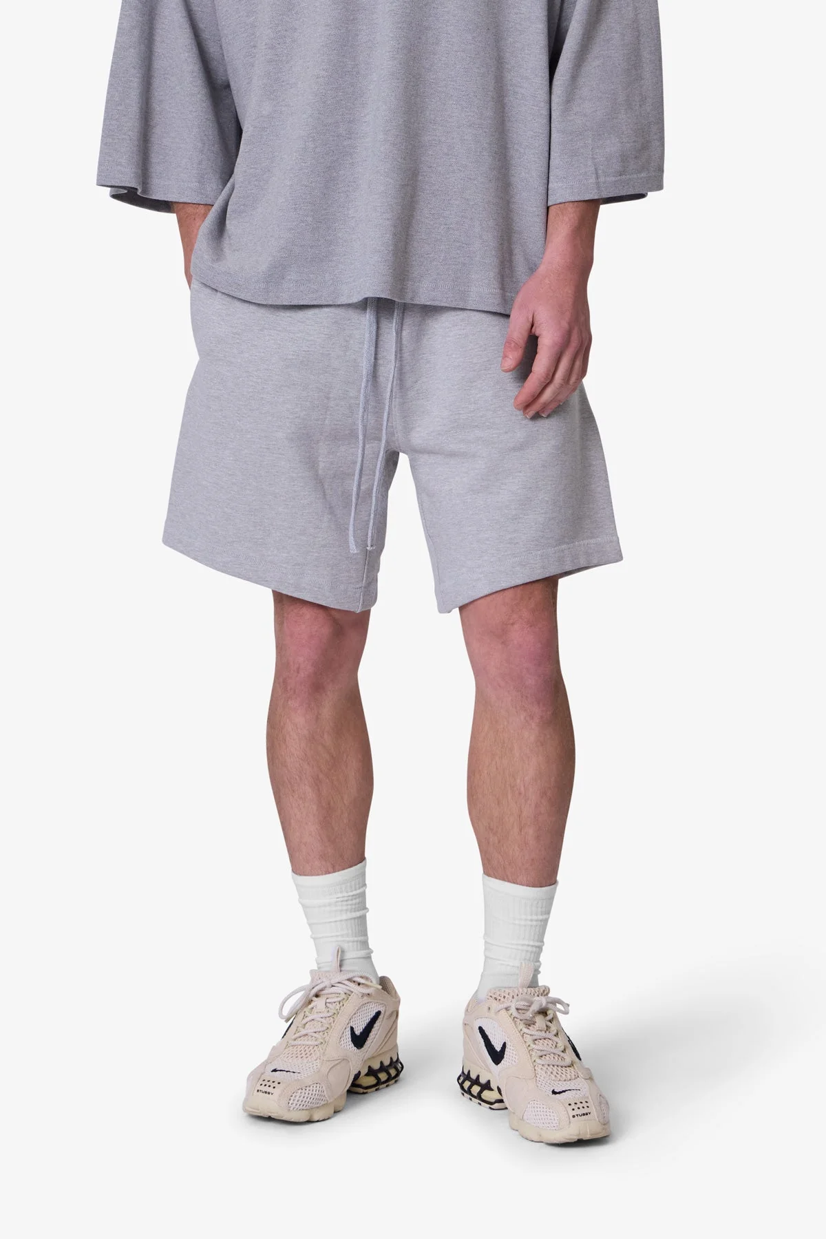 Heavy Every Day III Sweatshorts - Marled Grey