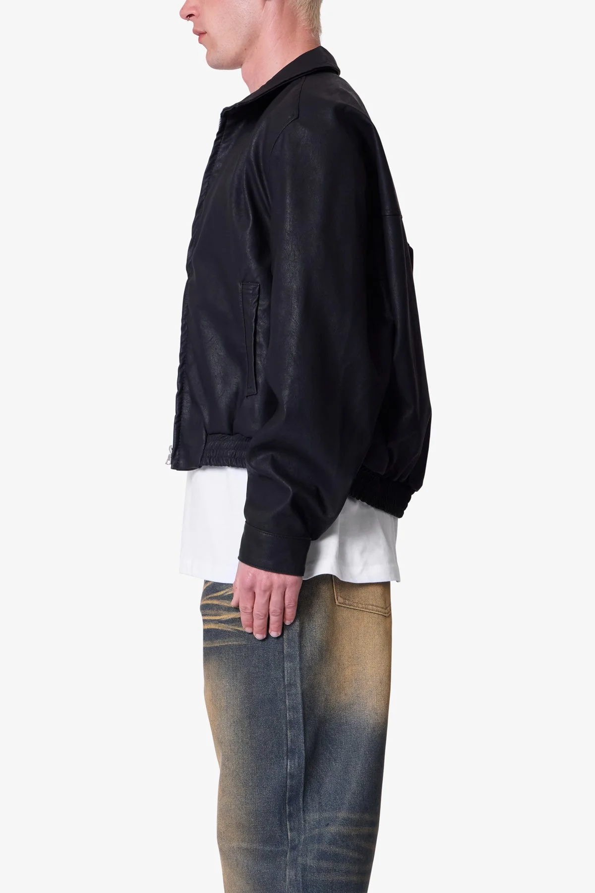 Grandpa's Bomber Jacket - Black