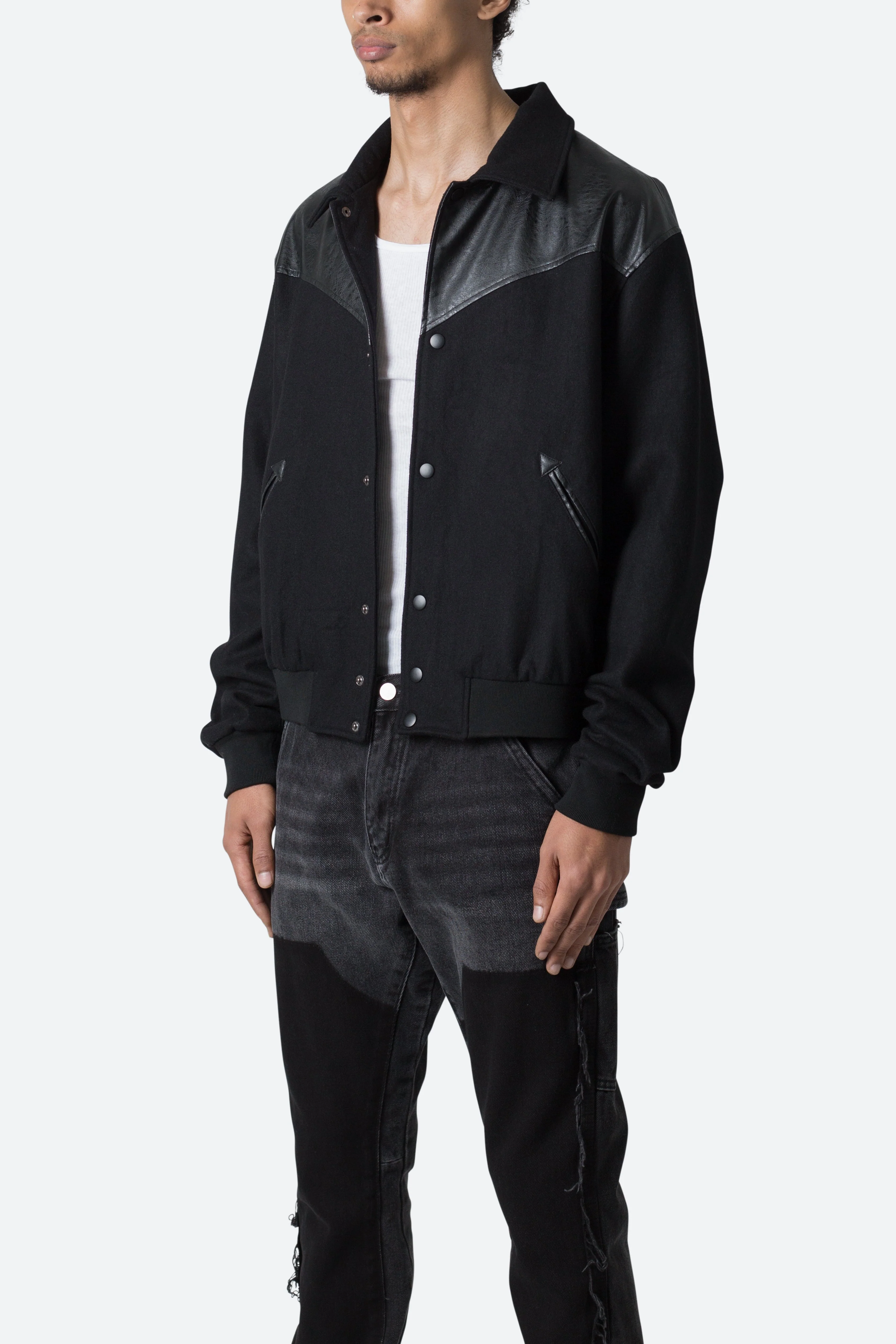 Cowboy Jacket - Black/Black