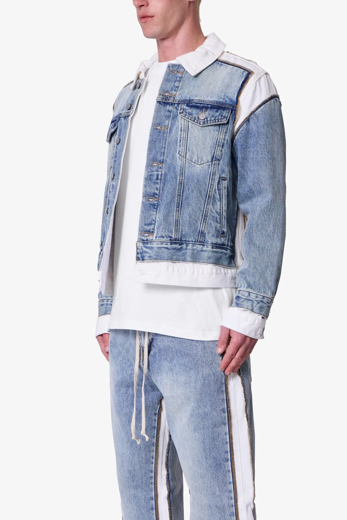 Border GN8 Jacket - Blue/White