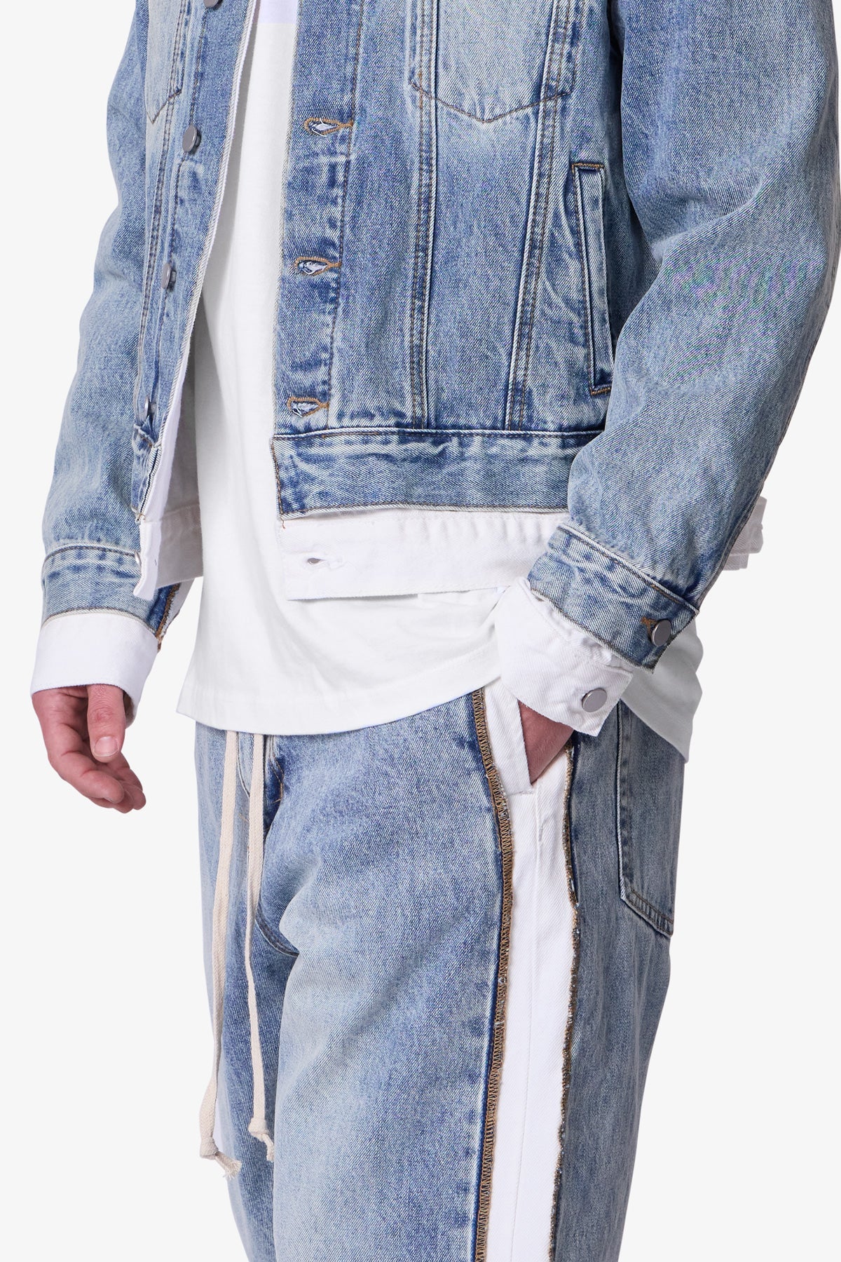 Border GN8 Jacket - Blue/White