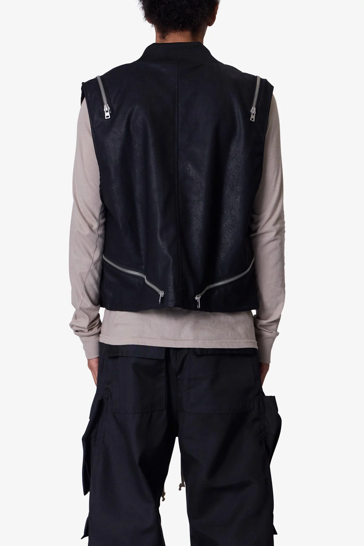 Zip Lock Vest - Black