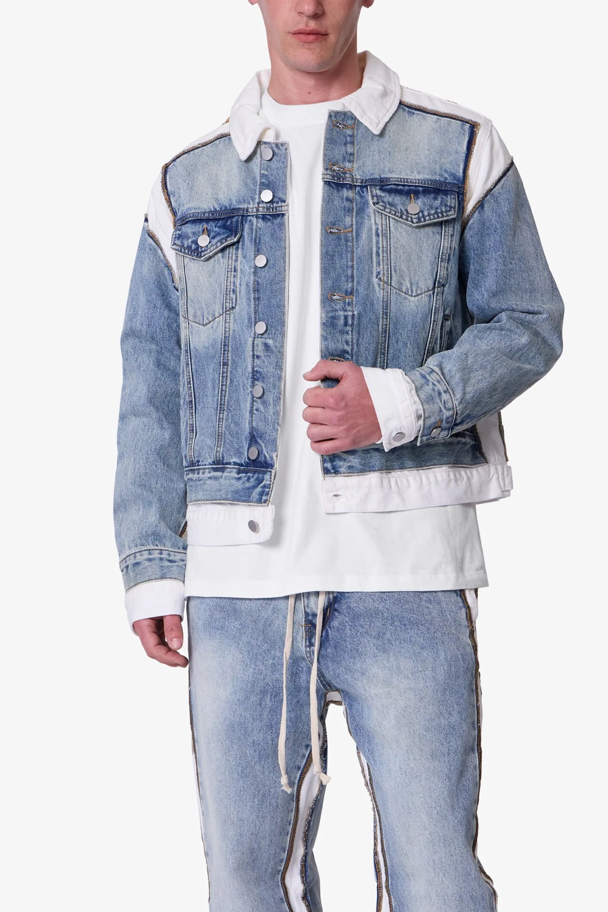 Border GN8 Jacket - Blue/White