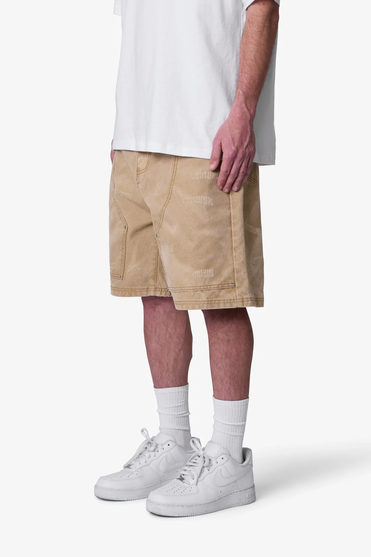 West Sands Denim Shorts - Tan