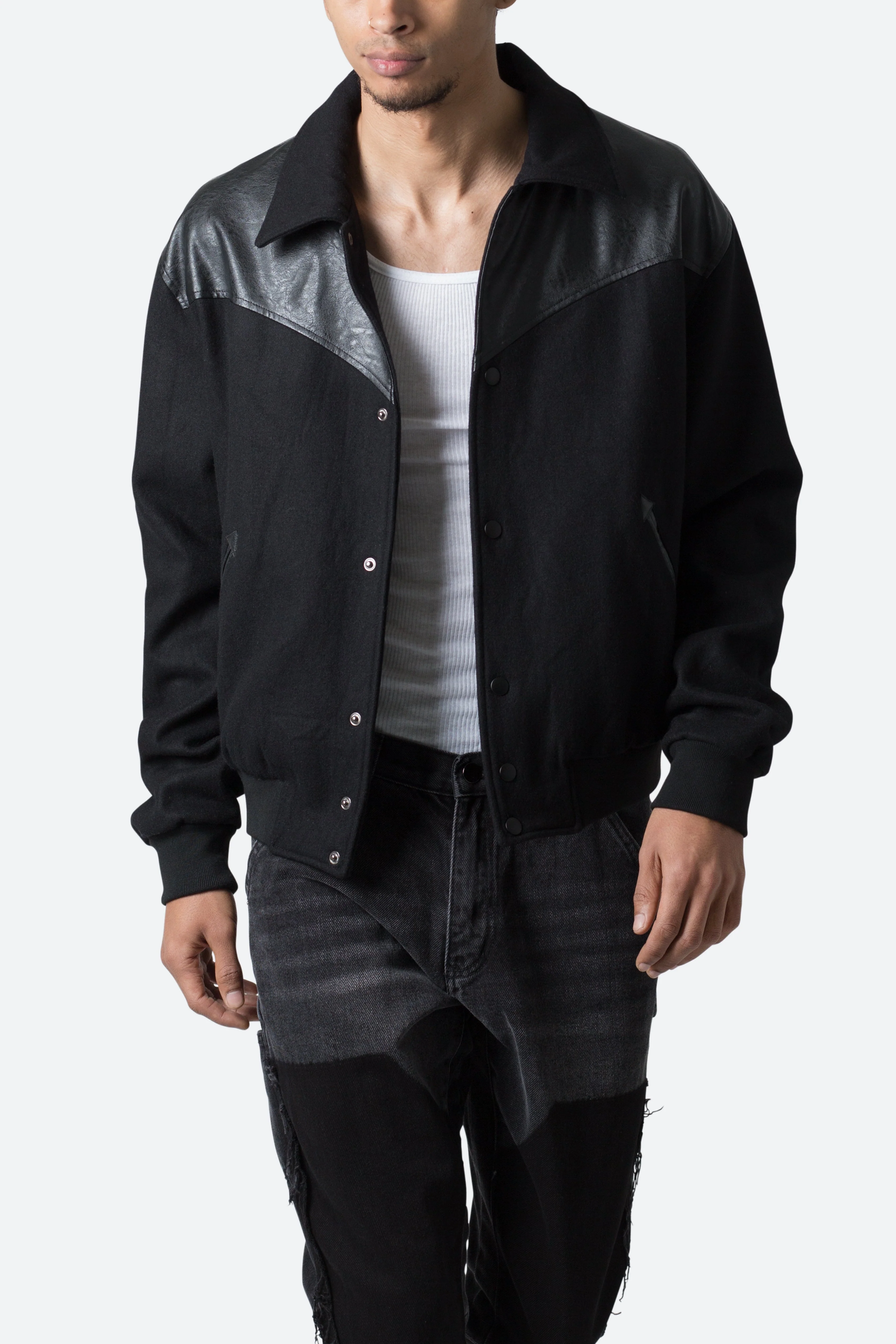 Cowboy Jacket - Black/Black