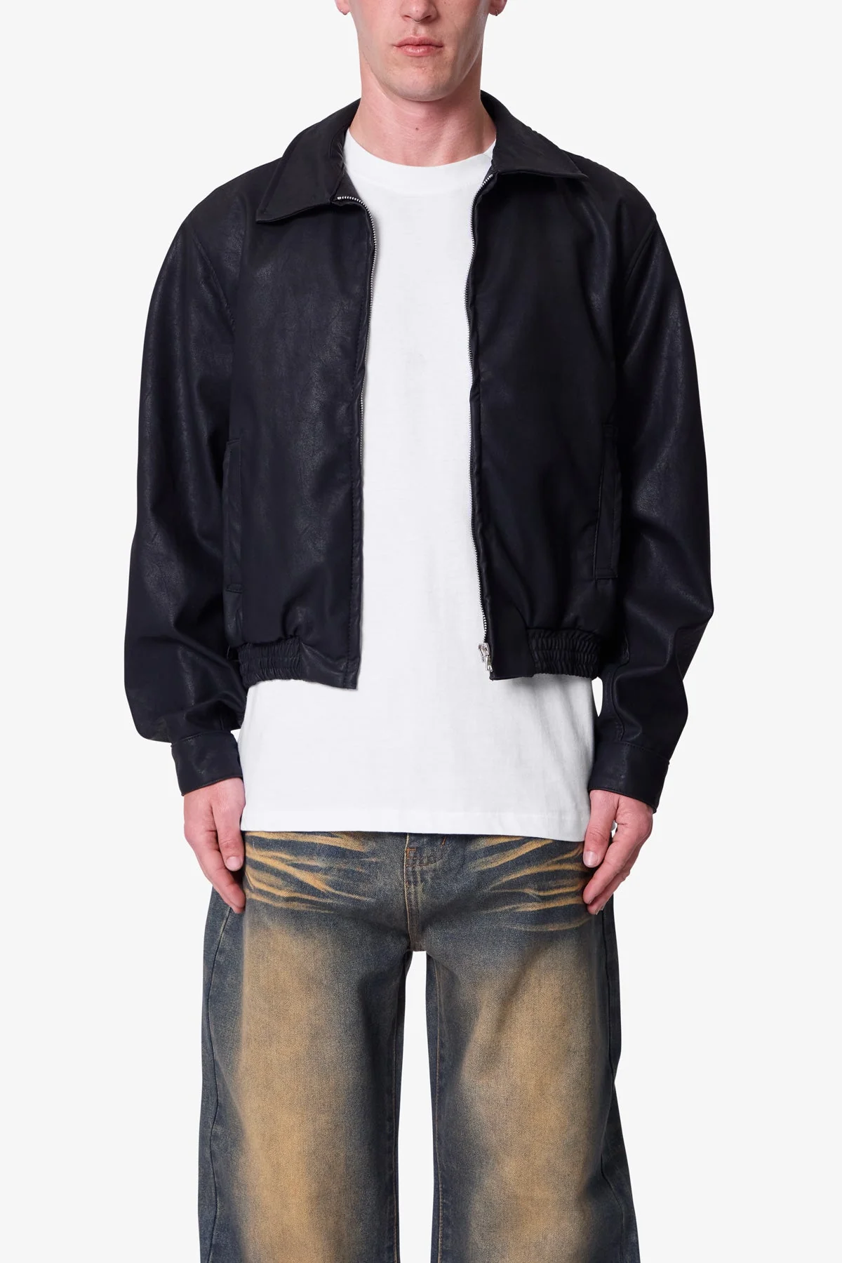 Grandpa's Bomber Jacket - Black