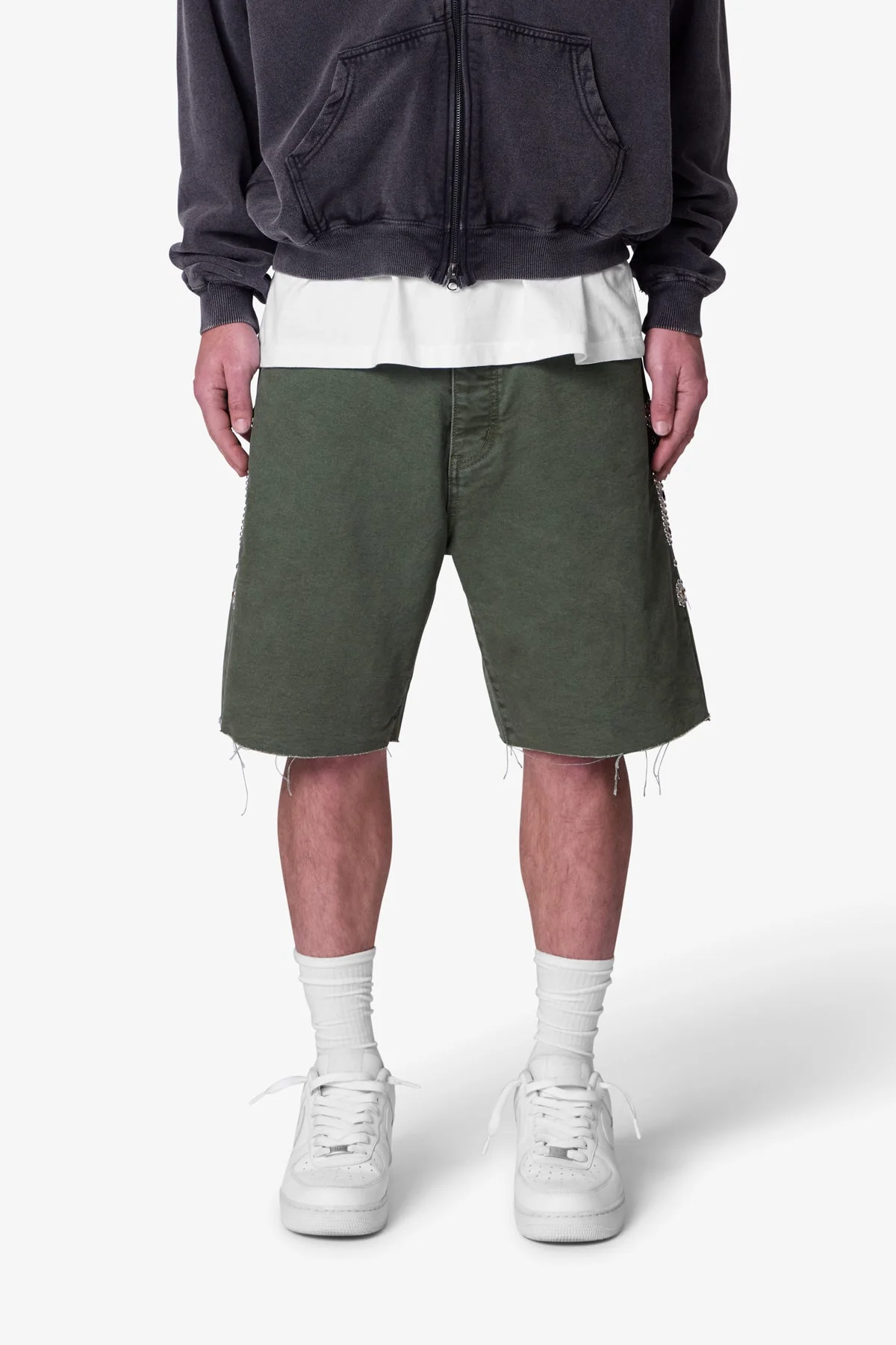 Mojave Canvas Shorts - Olive