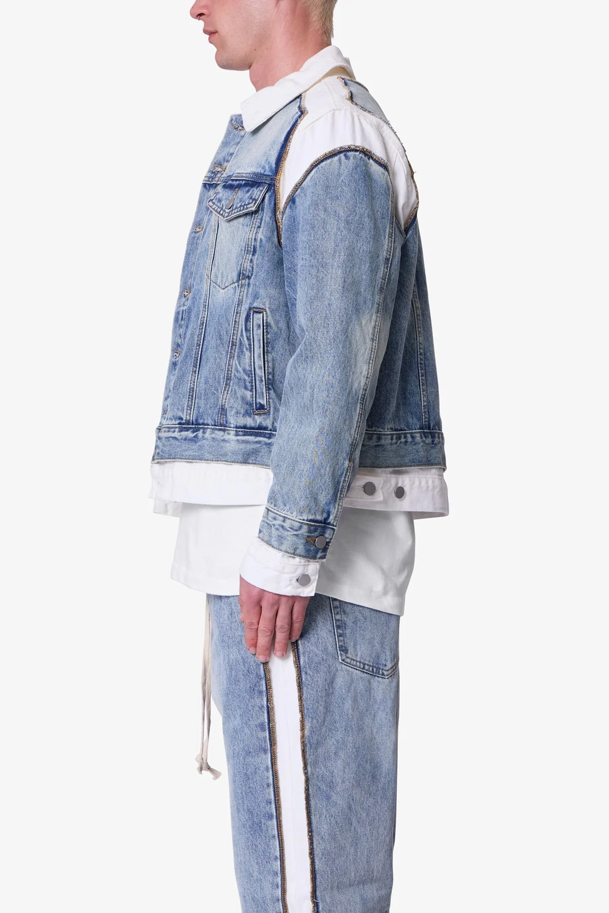 Border GN8 Jacket - Blue/White