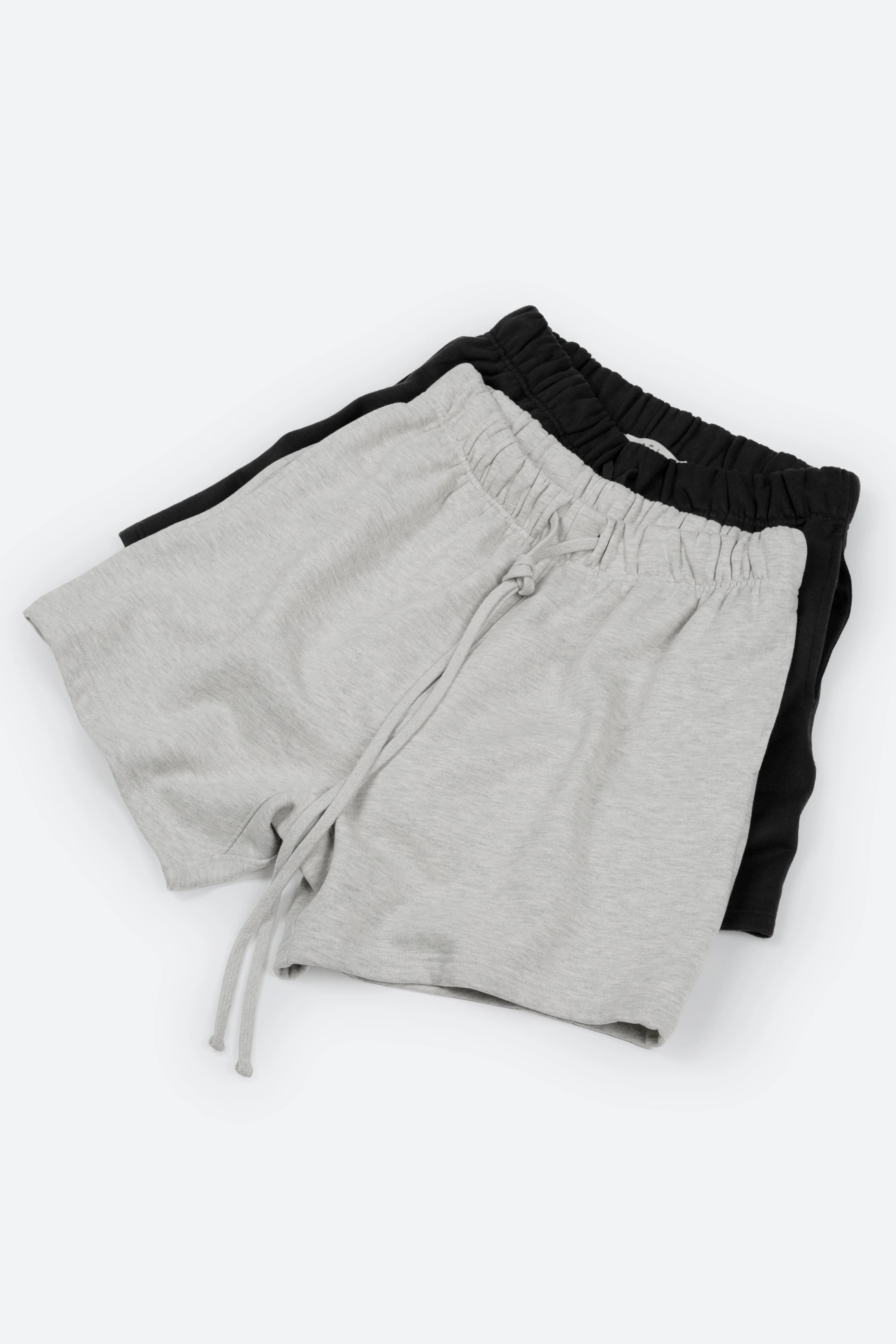 Every Day Sweatshorts 2 Pack - Black/Grey