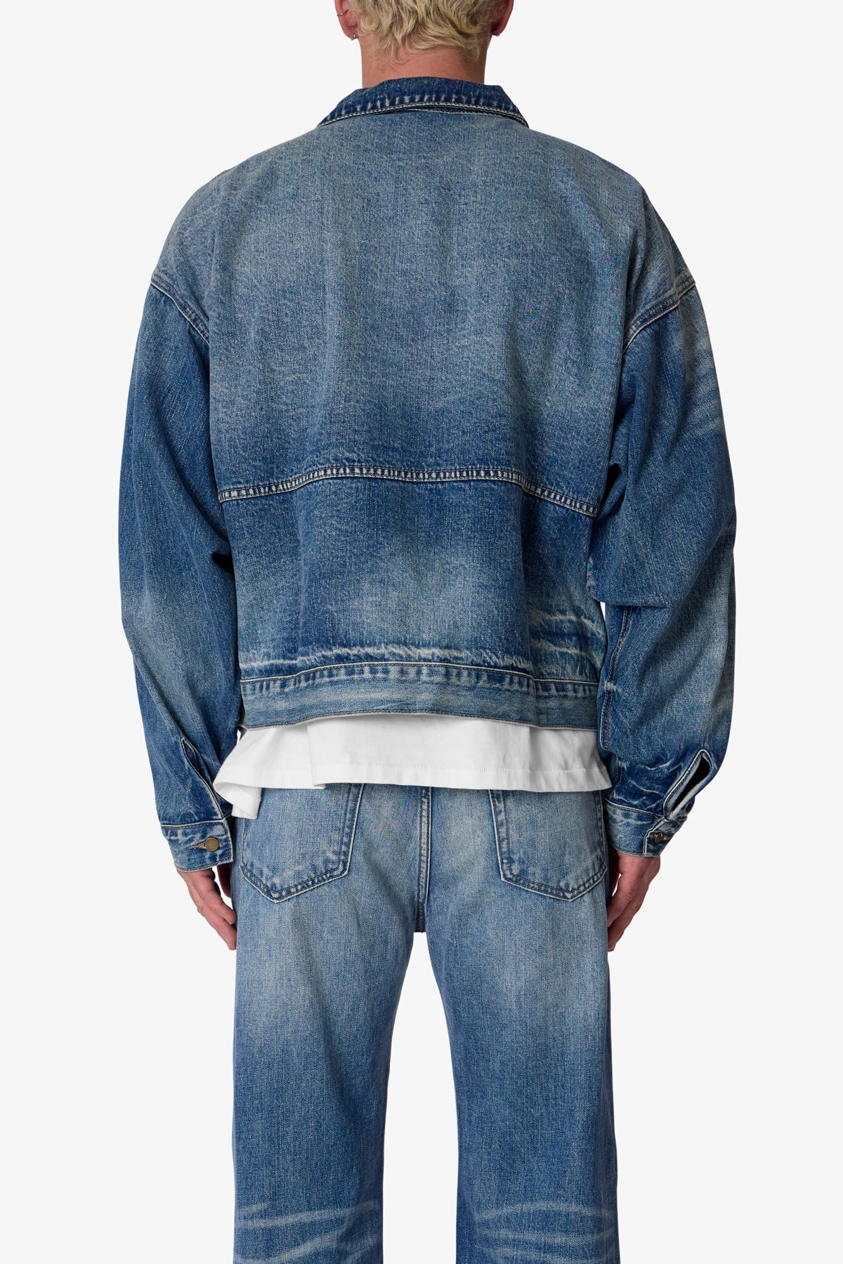 Denim Chore Coat - Vintage Blue
