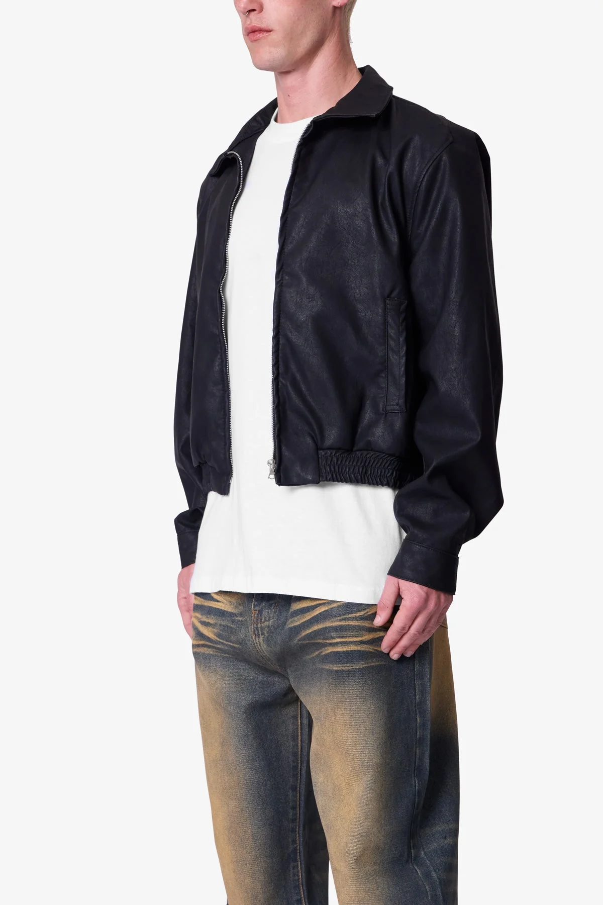 Grandpa's Bomber Jacket - Black