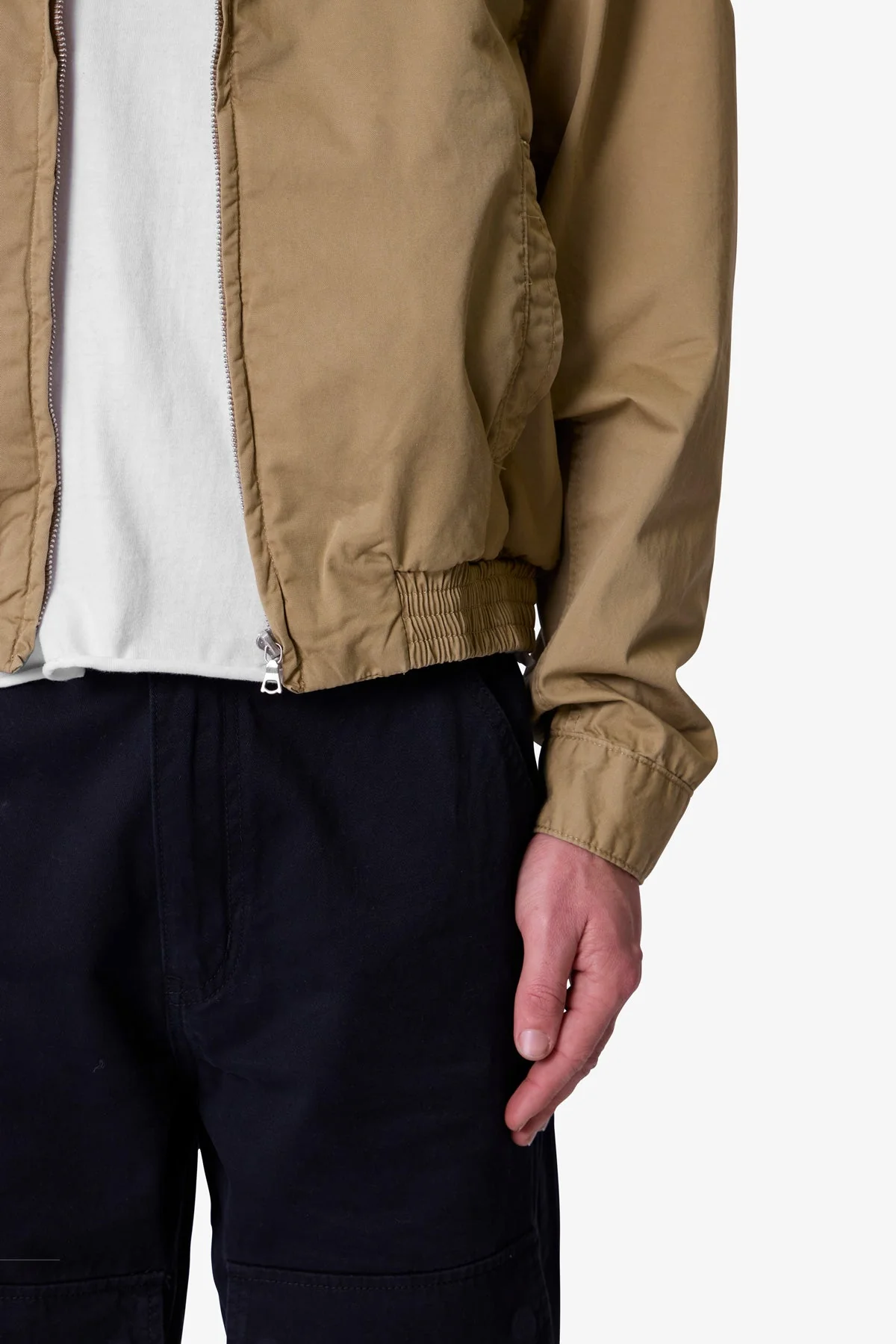Grandpa's Bomber Jacket - Tan