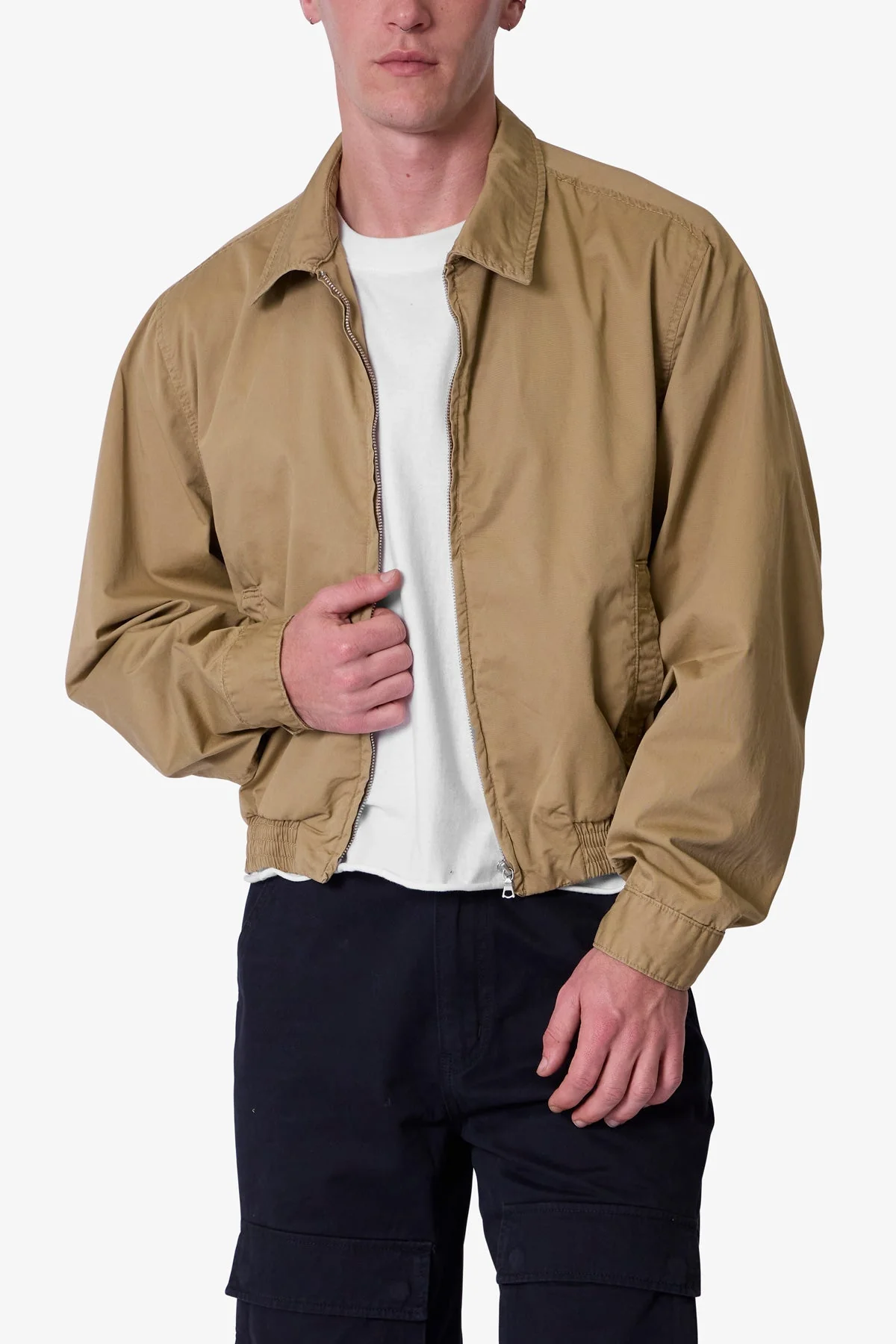 Grandpa's Bomber Jacket - Tan