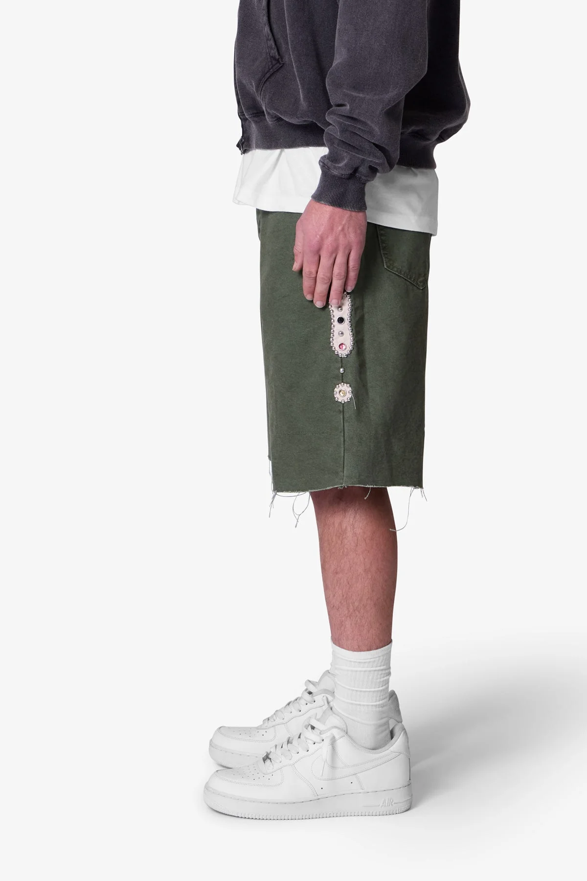 Mojave Canvas Shorts - Olive